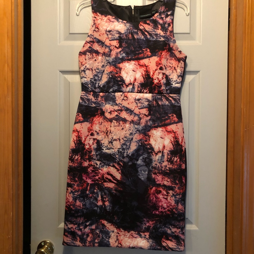 Cynthia Rowley multi colored dress